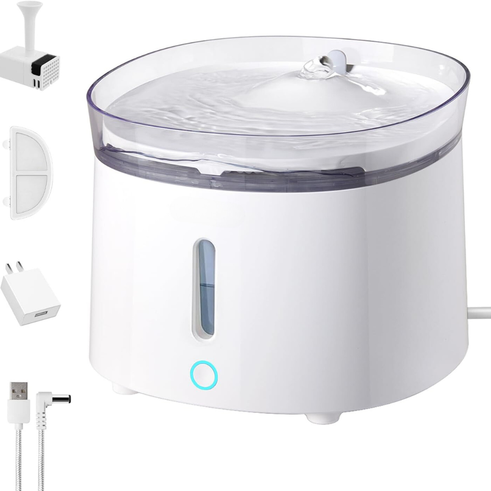 Puriflow - Dricksfontän med inbyggt filter