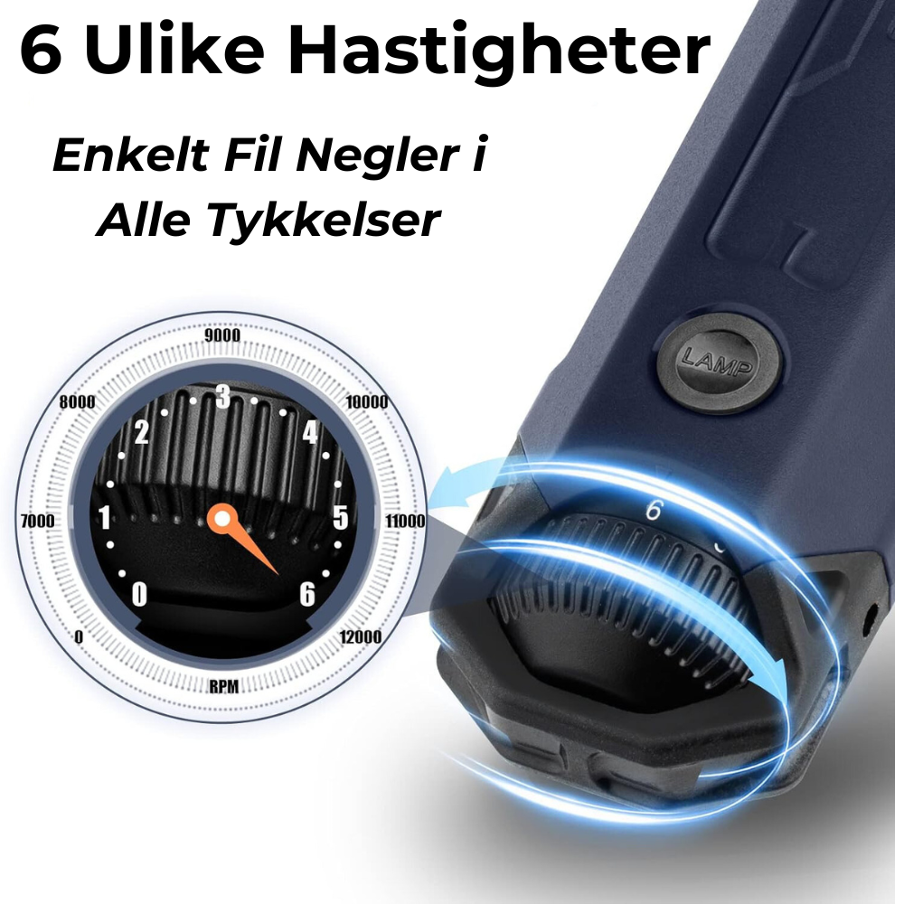 DogNail - Smärtfri elektrisk nagelslipare